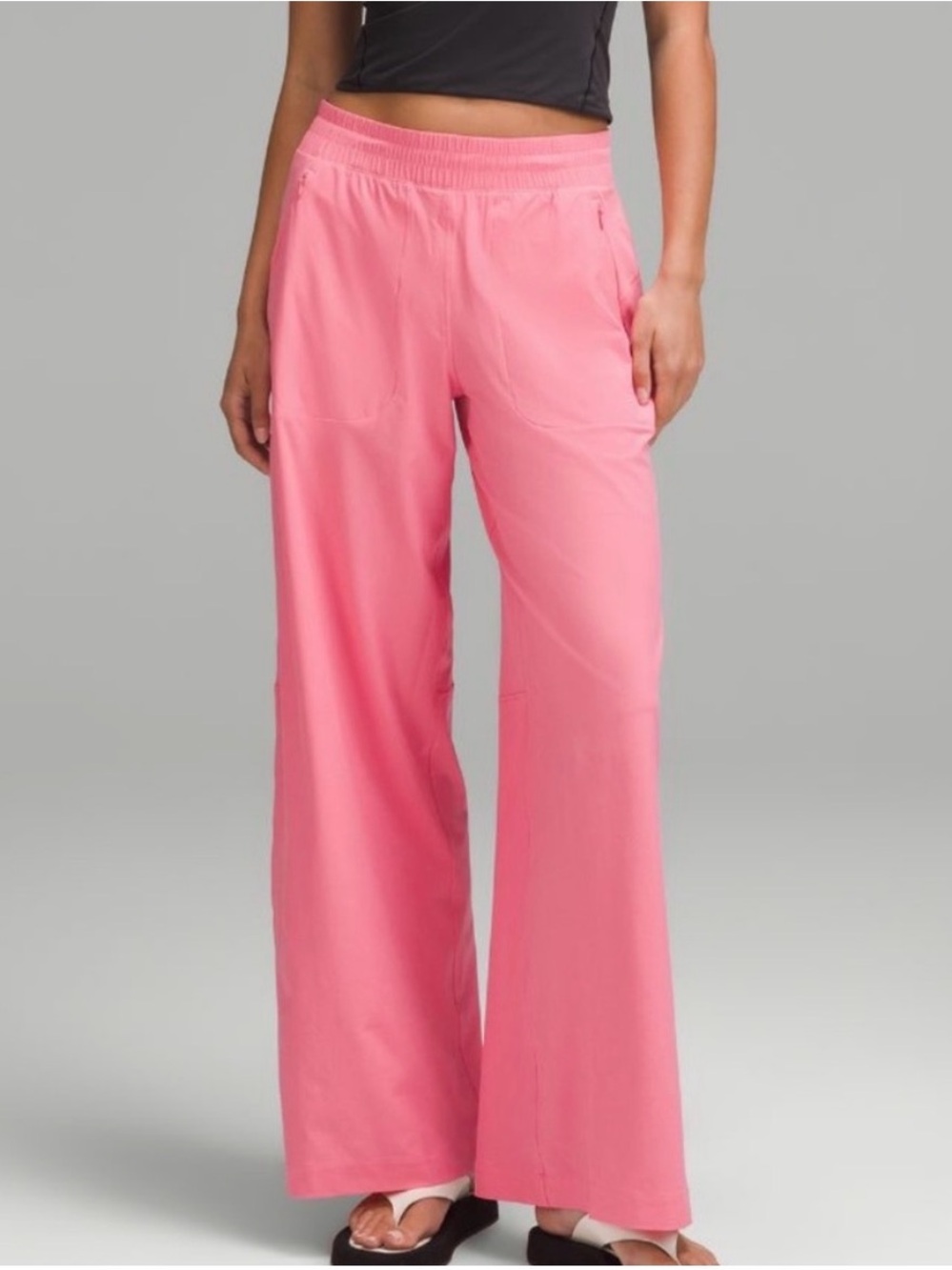 Lululemon Swift Wide Leg Pants Size 10 Pink